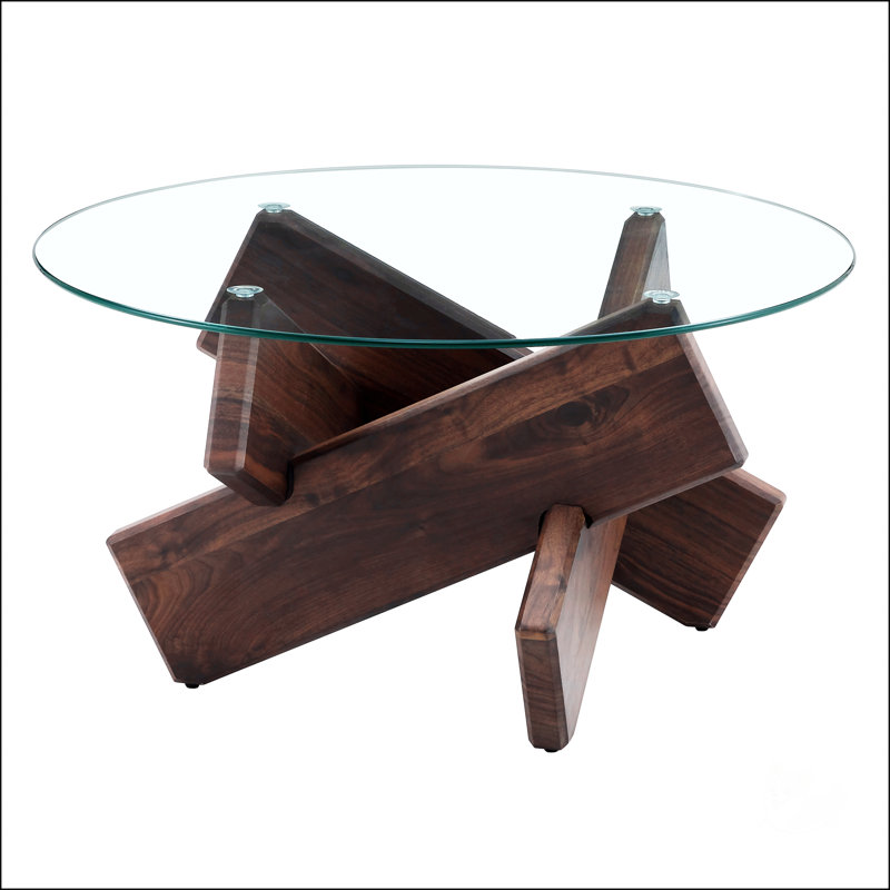 33.4" Modern Design Unique Coffee Table
