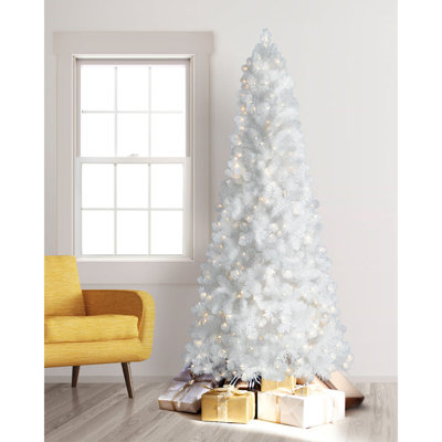 Easy Set-Up Lighted Pine Christmas Tree