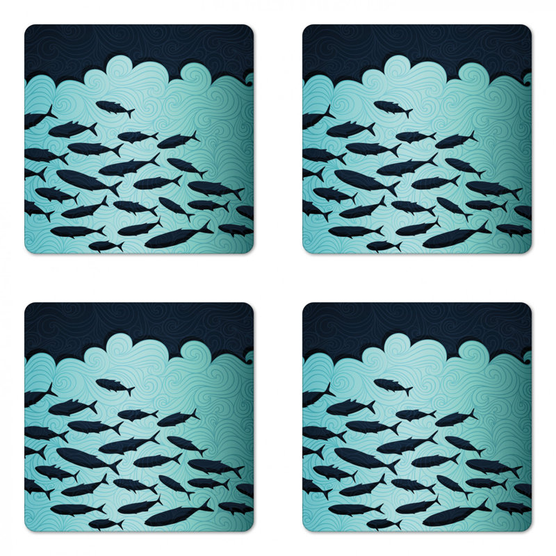 Sous-verre poisson