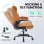 Upholstered Swivel Club Chair-570592906