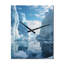 Horloge murale Glacier Icy Serenity Sunset II-99632743