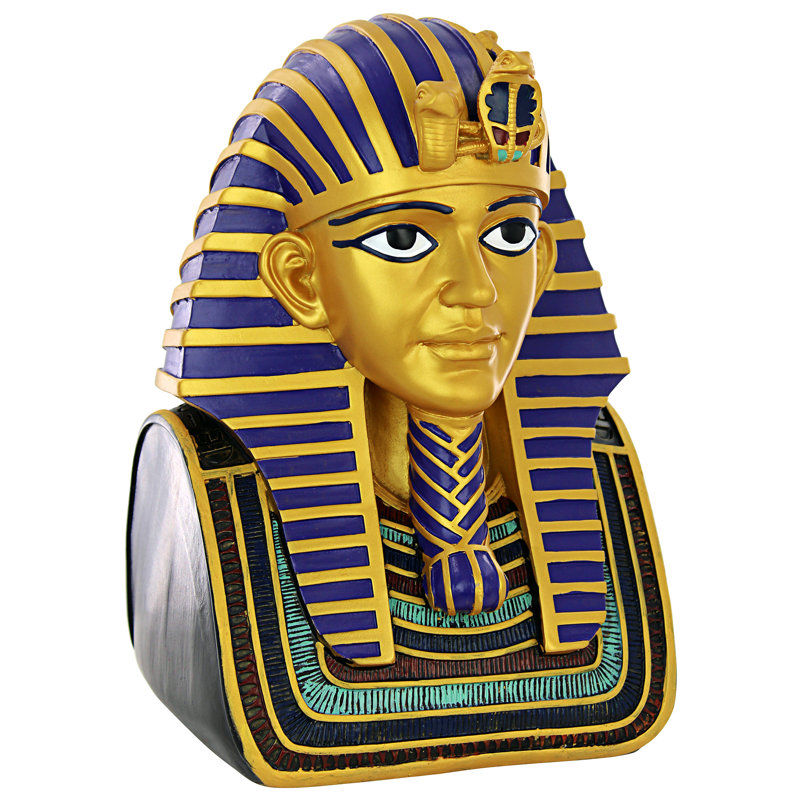 Golden Shroud Golden King Tut Bust