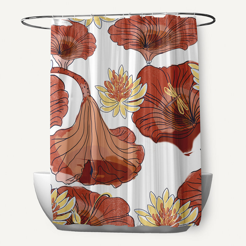 Rideau de douche Mayview, Orange