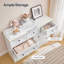 Commode blanche 47 tiroirs 47,6 po Farmhouse