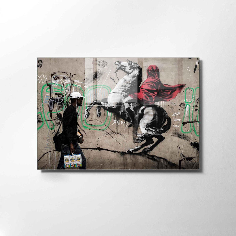 Boze Print on Glass, 30cm H x 45cm W