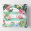 Coussin décoratif imprimé tropical Mid-Century-1267690172