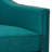 Rodrigez Teal Chair & Ottoman-99715121