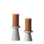 2 Piece Stoneware Table Top Candlestick Set-1276750291
