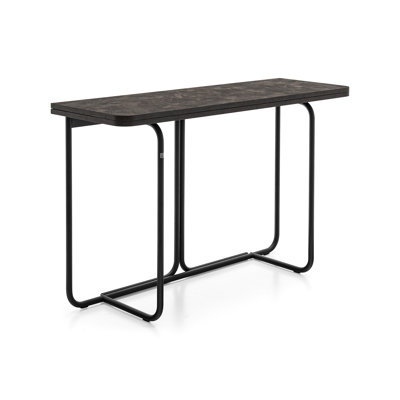 Dee-J Extendable Console with Wooden Top