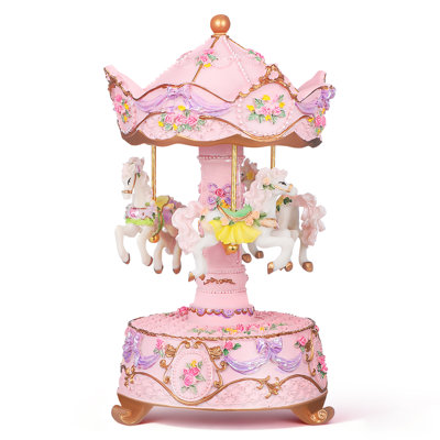 Carousel Music Box 78 Rotate Christmas Music Box For Home Room Decor