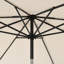 Parasol de patio avec inclinaison à bouton-poussoir Loda Market-1440875893