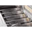 Mont Alpi Premium 110"W x 23"D x 46"H Black Stainless Steel U-shaped Outdoor Kitchen Island with Infrared Side Burner + 44"W 6-Burner BBQ Grill + Granite Countertops + Storage Cabinets + Rotisserie + Cover + Natural Gas Convertible + Lifetime Warranty
