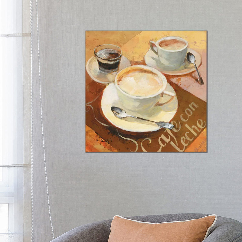 Cafe Grande II by Willem Haenraets - Wrapped Canvas Gallery-Wrapped Canvas Giclée, 66.04 cm H x 66.04 cm W x 3.175 cm D