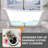 67'' x 29.5'' Freestanding Soaking Acrylic Bathtub