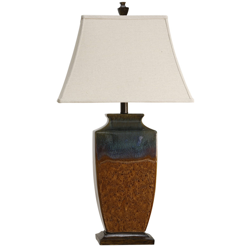 Lampe de table 32 po Amanveer, Multicolore