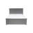 Nantucket Low Profile Solid Wood Platform Bed with Matching Footboard-83257618-83257615