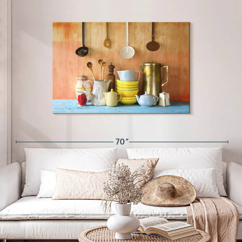 Senne Country Kitchenware, 30" H x 45" W