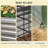 Durable Steel Planters With Shade Cloth For Home Or Garden