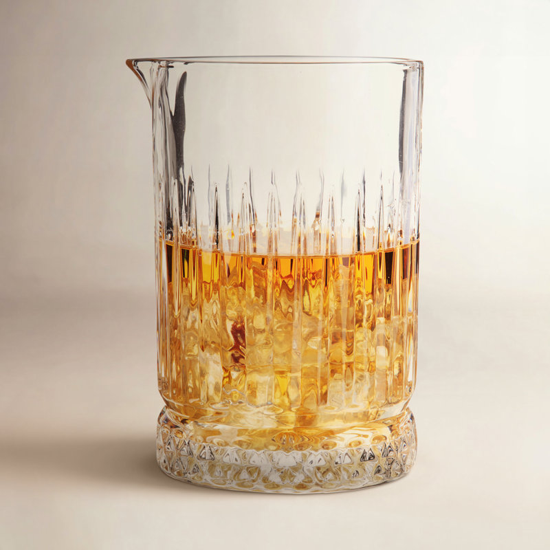 Pedestal Crystal Mixing Glass
