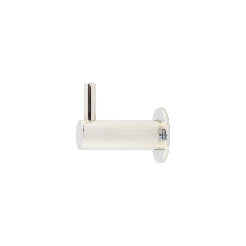 Hoxton Wall Mounted Robe Hook, Polished Nickel