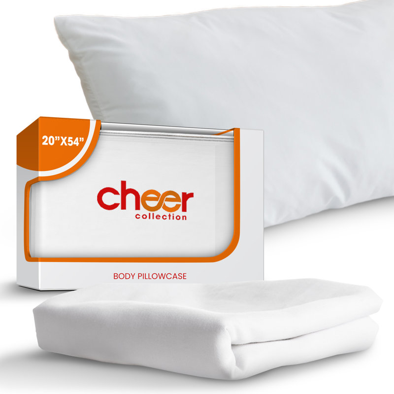 Taie d'oreiller de remplacement pour le corps (20 po x 54 po)