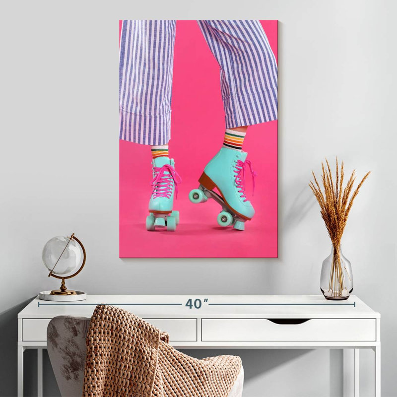 Senne Roller Skater Pose, 30" H x 20" W