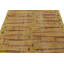 Pasha Wool Abstract Area Rug in Gold/Pink/Red