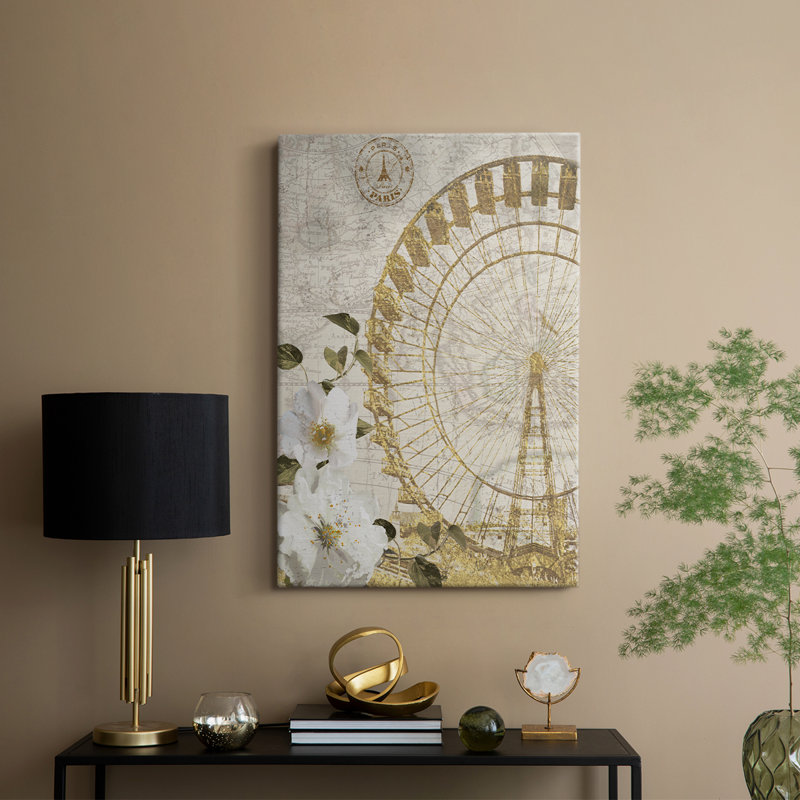 C'est la vie - Cavas enveloppés de galerie, H 27 po x l 18 po