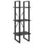 Hars 175cm H Metal Etagere Bookcase-951100283-951100282