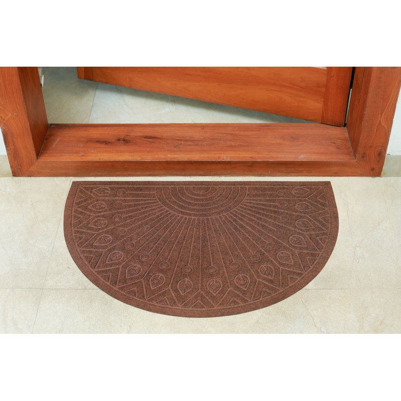 Shanon Non-Slip Geometric Doormat