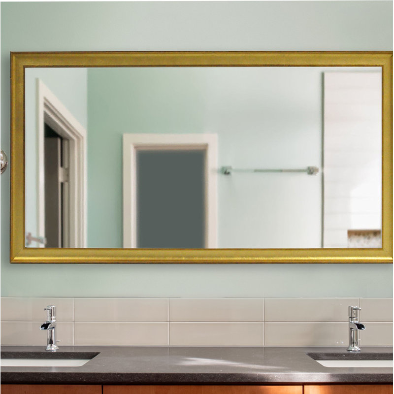 Undercliff Wood Rectangle Wall Mirror, 67.5" H x 30" W