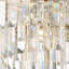 Lustre 16 lumières en nickel poli