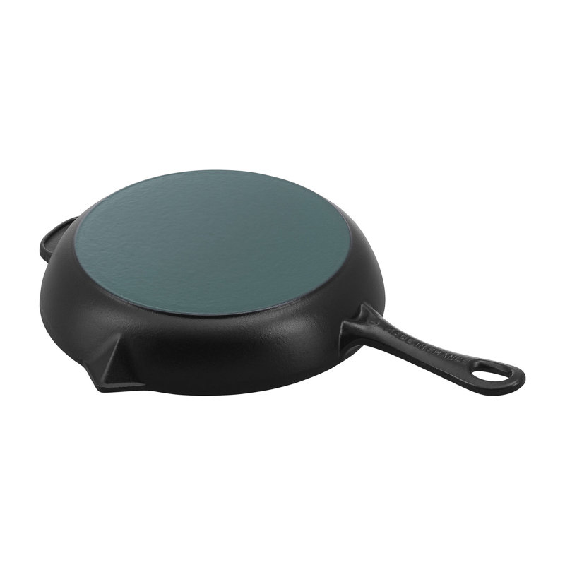 Staub Cast Iron Fry Pan, Black Matte, 10"