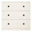 Chest Of Drawer with 5 drawers white farm door