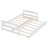 Twin Size Platform Bed with Twin Size Trundle