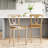 Orviston Solid Wood Counter Stool with Solid Wood Frame-1636628971