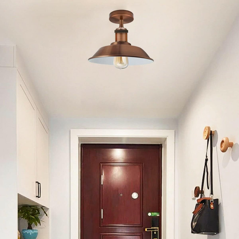 Semi Flush Mount, Copper