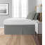 Afia Microfiber Bed Skirt Easy Fit Around Wrinkle Free, Fade Resistant, 16" Drop Length-1652600658-1652600661