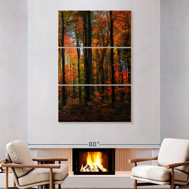 Alvord Autumn Transition, 74" H x 48" W