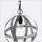 Barkot 1 Iron Globe Chandelier