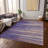 Ayra Purple Washable Indoor-Outdoor Rug - -256561890