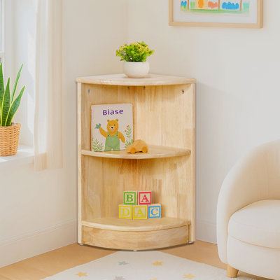 Solid Rubber Corner Cabinet by Isabelle & Max