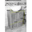 Craddock 650mm Single Bathroom Vanity with Vessel Ceramic Basin-981731987