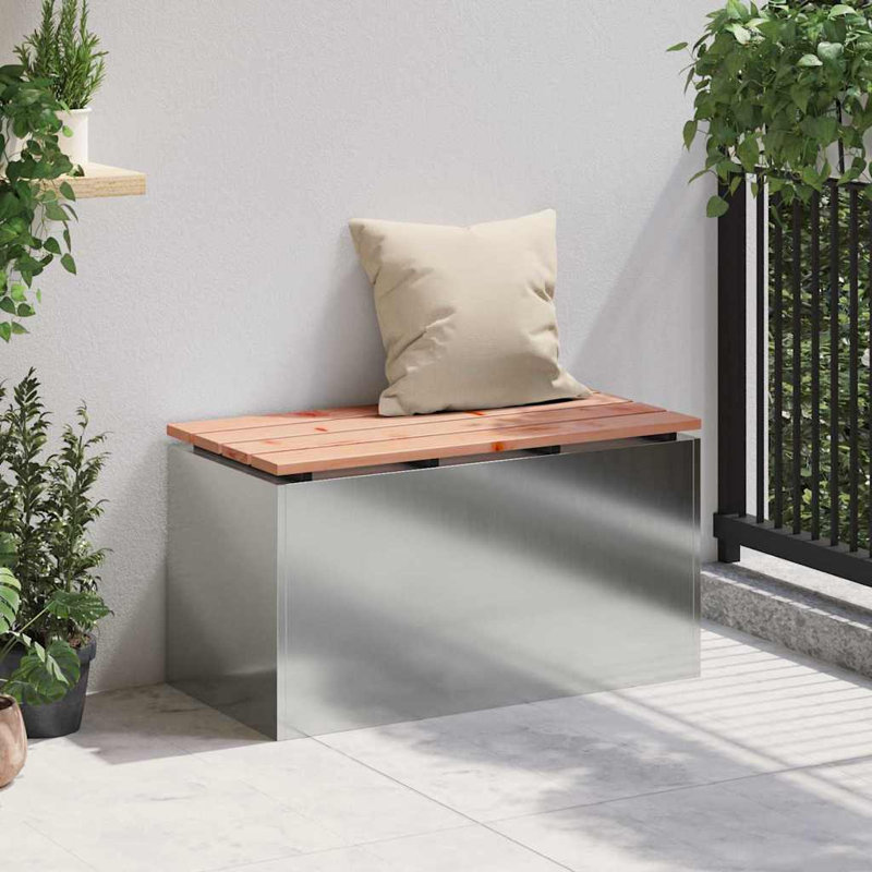 Outdoor Bench, 43cm H x 80cm W x 40cm D