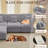 Corduroy 4-piece Sofa-1738216855