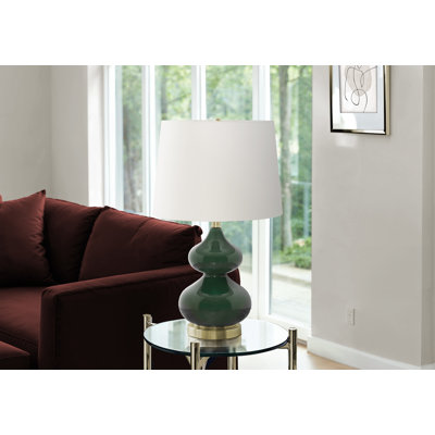 Lighting, 24"h, Glass, Ivory / Cream Shade, Contemporary