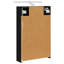 Wall Mounted Mirrored Bathroom Cabinets 2 Shelves with Mirror-2137198416-2137198420