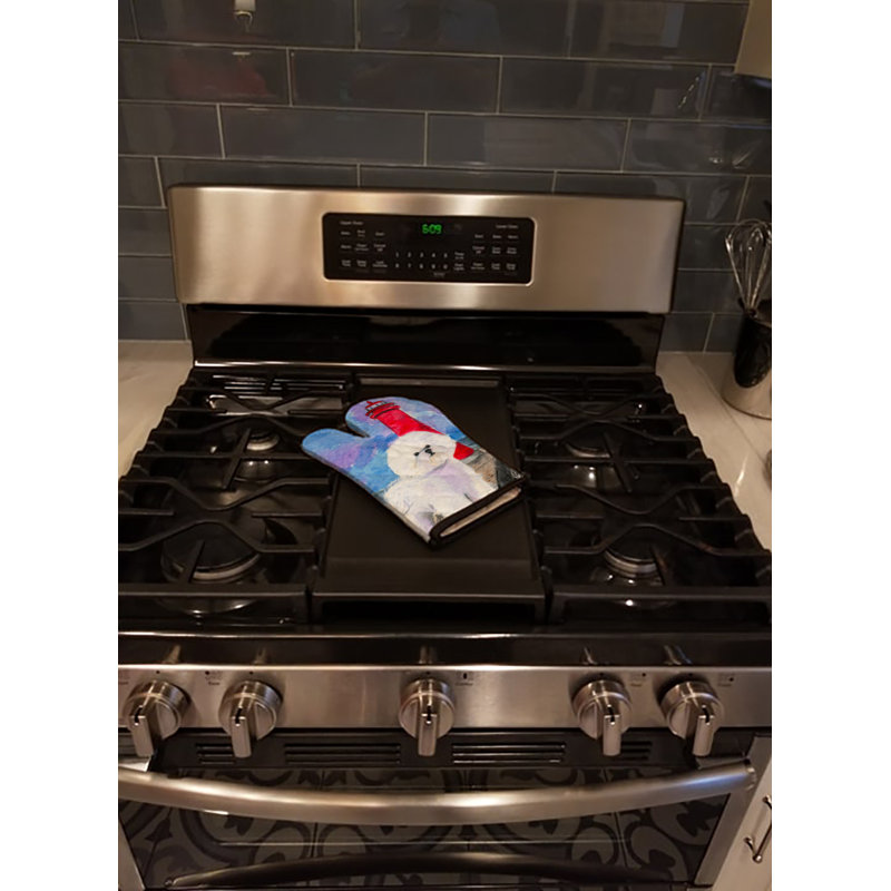 Caroline's Treasures Lighthouse Polyester Oven Mitt