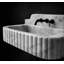 Lavabo de salle de bain mural en marbre de Carrare sculpté à la main - taille personnalisée - 16 po x 14 po x 6 po-127127091