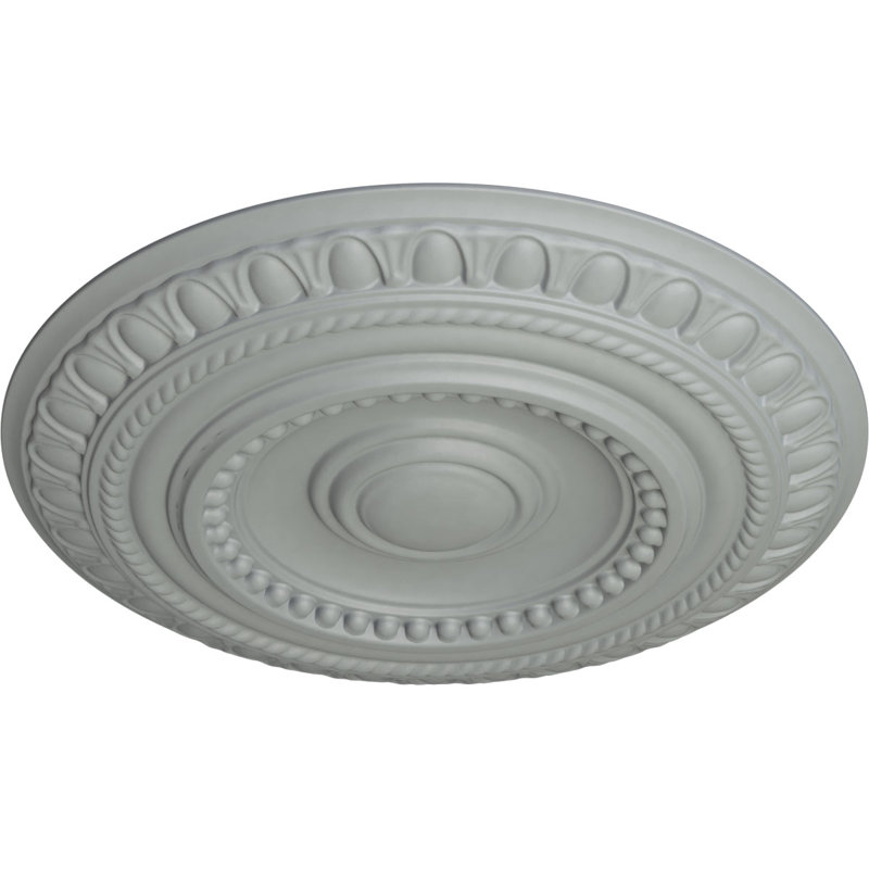 Médaillon de plafond Endurathane Artis, DO 15 3/4 po x P 1 3/8 po (convient aux auvents jusqu'à 6 7/8 po), apprêté en usine